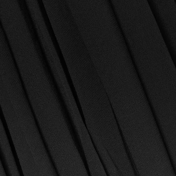 MICHAEL MICHAEL KORS   Pleated Midi Skirt In Black - Picture 6 of 6